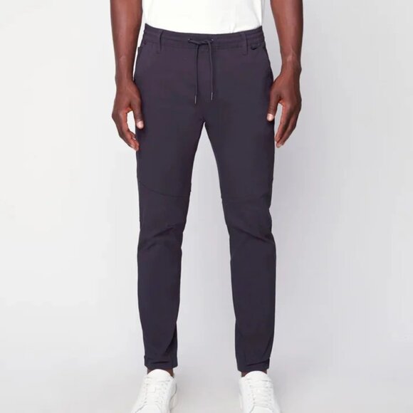 Projek Raw Navy Drawstring Pull On Bungee Jogger - Picture 1 of 3